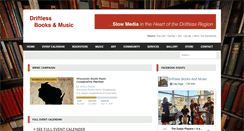 Desktop Screenshot of driftlessbooks.com